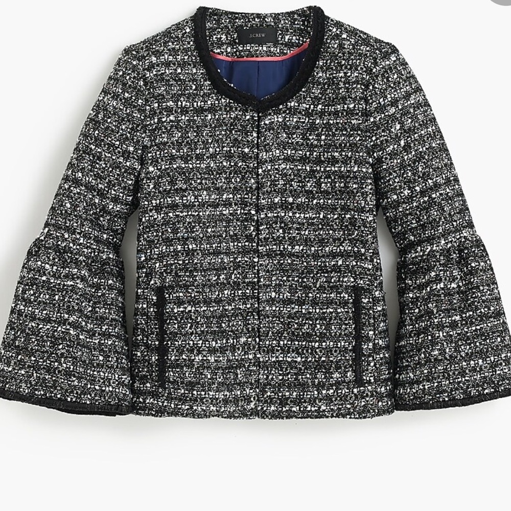 J Crew Bell Sleeve Jacket